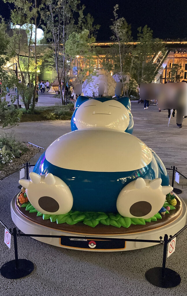 万博のカビゴン
