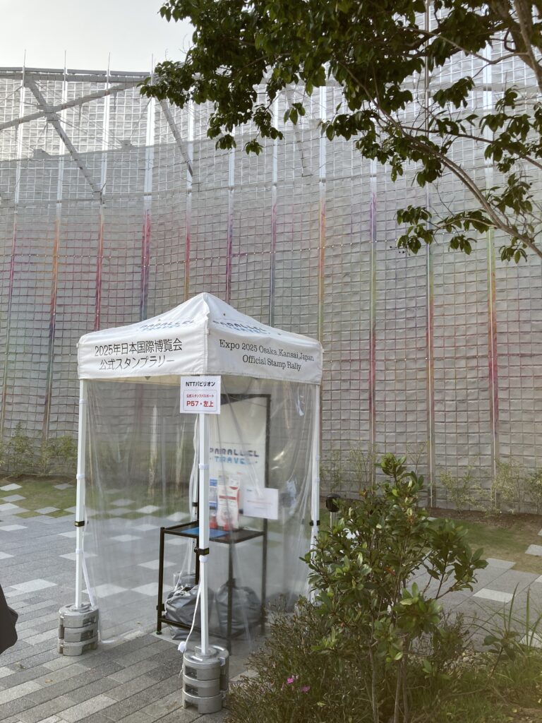 NTT Pavilion スタンプ設置場所