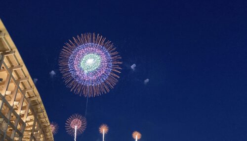 万博花火 大曲花火