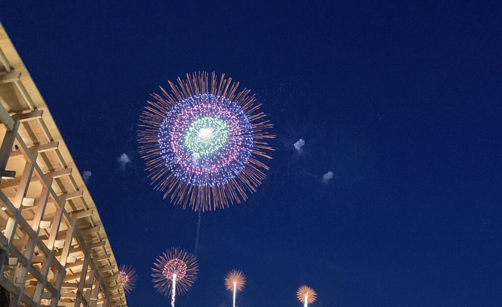 万博花火 大曲花火