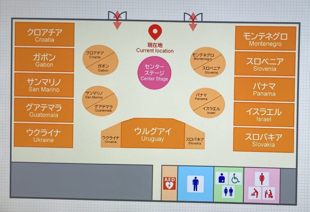 コモンズC館館内図