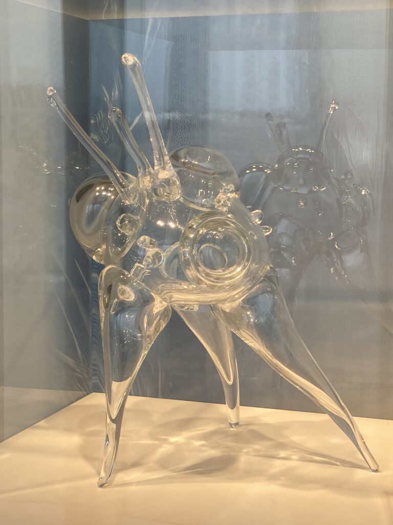 ﾁｪｺﾊﾟﾋﾞﾘｵﾝ Reneのｶﾞﾗｽ彫刻